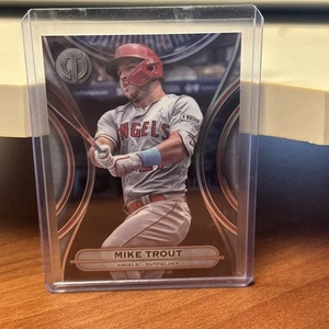 Mike Trout 2025 Topps Tribute #19 Los Angeles Angels - Picture 1 of 2