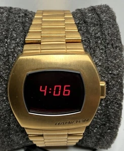 Reloj Hombre HAMILTON PSR H524240 40mm Edición Limitada Oro QZ - 670/1970 - Imagen 1 de 12