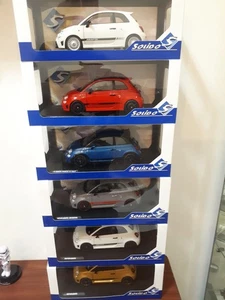 solido 1/18 LOTTO   ABARTH N6 PEZZI FAVOLOSE 1 MODIFICATA CON RUOTE BBS  - Foto 1 di 3