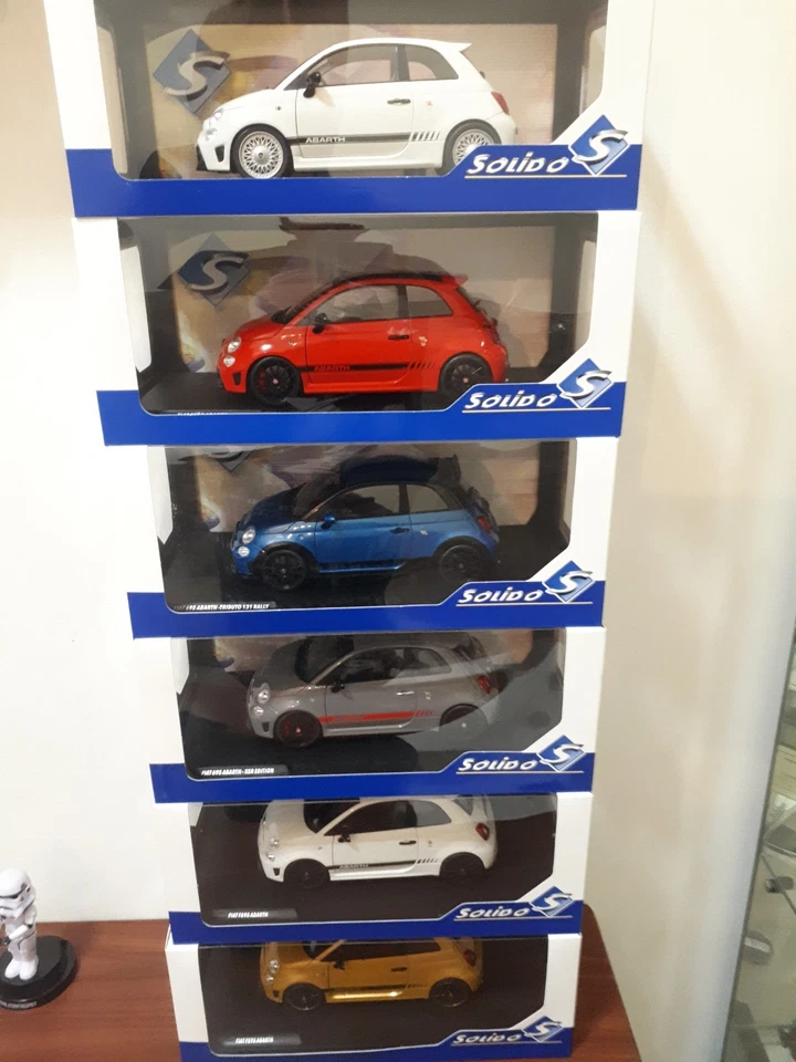 solido 1/18 LOTTO   ABARTH N6 PEZZI FAVOLOSE 1 MODIFICATA CON RUOTE BBS  - Immagine 1 di 3