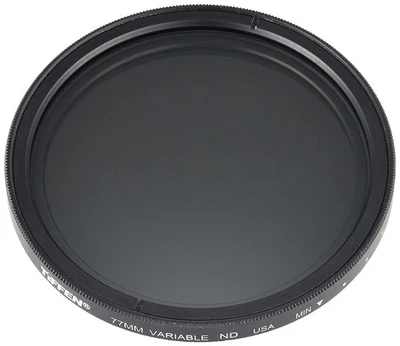 Tiffen 77mm Variable ND Filter 2 to 8 Stops Photography Lens Filters USA - Image 1 of 4