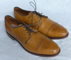 Scarpe eleganti Oxford ALLEN EDMONDS "Clifton" in pelle marrone - taglia 10 - Foto 1 di 8