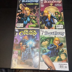Black Canary #1,2,3,4 DC Comics 2007 LOT 1-4 Komplettsatz Bedard Siqueira Santos - Bild 1 von 5