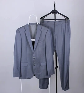 Hugo Boss suits men blazer pants gray 36R 46 eu Amaro Helse - Picture 1 of 14