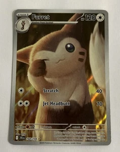 Pokémon TCG Furret #167/159, Journey Together, Illustration Rare, Near Mint - Picture 1 of 2