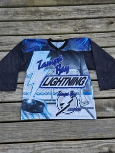 Maglia Tampa Bay Lightning - CCM Animation doppia grafica usata in ottime condizioni uomo piccola - rara - Foto 1 di 6