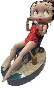 Betty Boop Sexy Beach Figurine Statue 12" - Picture 1 of 6