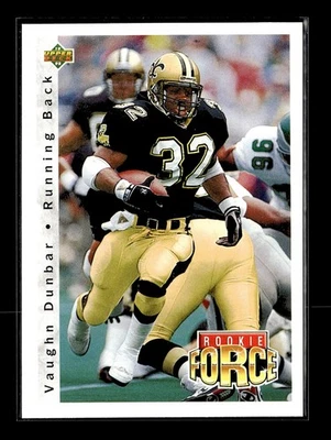 1992 Upper Deck - Vaughn Dunbar #408 (RC) - Image 1 of 2