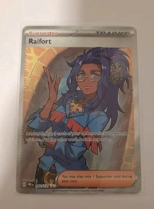 Raifort Holo Prismatic Evolutions Pokémon TCG Card 142/131 Ultra Rare - Picture 1 of 1
