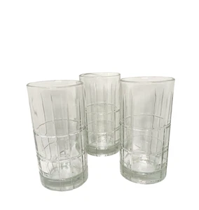 3 Anchor Hocking Manchester Trinkgläser 16 oz klar schwer - Bild 1 von 4