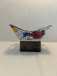 Certified International Flower Power Square Bowl- 1 Only-8x8x3-H - Picture 1 of 11