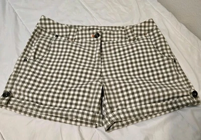 Шорты имбирные женские Nike для гольфа спортивные Dri Fit 9 дюймов внутренний шов рулон вкладка размер 10 - Изображение 1 из 4