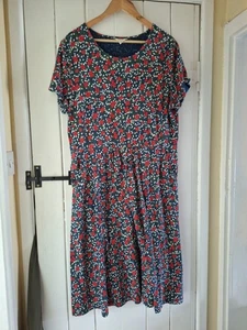 BEAUTIFUL SEASALT APRIL DRESS REED FLOWER RAINCLOUD SIZE 20 HARDLY WORN - Picture 1 of 8