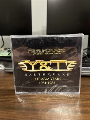 Y&T - Earthquake: A&M Years 1981-1985 4CD 2013 Import 80s Hard Rock OOP New!! Foto 1 de 2