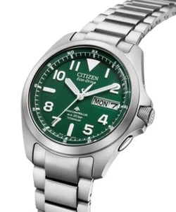 Reloj de campo Citizen pmd56-2951 promastereco Drive Land Series para hombre verde - Imagen 1 de 12