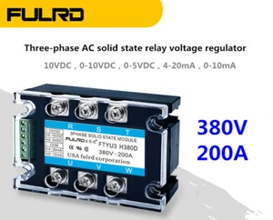 FTYU3 H380D 200A 380V FULRD three-phase AC solid state relay voltage regulator - Picture 1 of 7