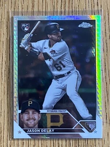 Jason Delay 2013 Topps Chrome Update prism refractor USC170 rc - Picture 1 of 1