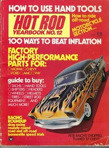 1972, Hot Rod Yearbook #12. 224 pages. Vintage. See Contents. - Imagen 1 de 2