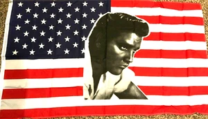 new ELVIS PRESLEY USA AMERICAN SINGER 3x5ft FLAG superior quality US seller - Picture 1 of 4