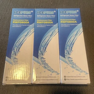 Fridge Water Filter For Maytag UKF8001AXX-750 4396395 WD-UKF8001 R-9006 3 Pack - Picture 1 of 6