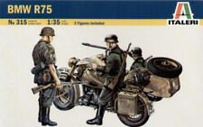 Italeri 315 BMW R75 With Sidecar 1/35 Scale Plastic Kit TRACKED 48 Post