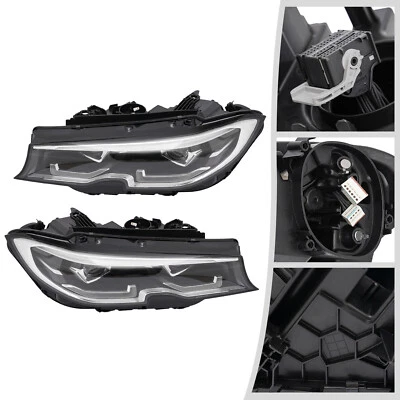 G20 Headlights Pair For 2019 2020 2021 BMW 3 Series M340i 330i 320i G21 G28 Foto 1 de 4