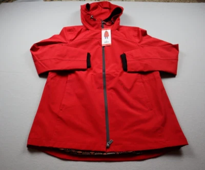 NEW Womens Pendleton Waterproof Breathable Rain Trail Jacket, Red, MEDIUM - Image 1 of 4