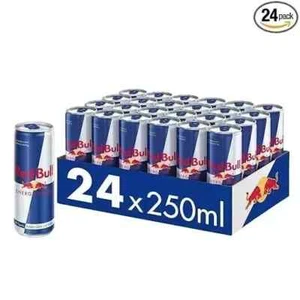 Red Bull Energy Drink - Pallet of 24 Cans Drinks, Disposable (24 x 250 ml) - Bild 1 von 1