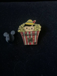 HKDL 10th Anniversary Pinoccchio Tsum Popcorn Pin #114446 Hong Kong Disneyland - Bild 1 von 7