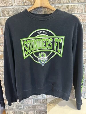 2015 Mitchell & Ness Seattle Sounders F.C. Sweatshirt MLS Men’s XL Soccer - Image 1 of 4