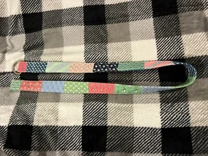 Vineyard Vines Adult L Patchwork Sailboat Golf Whale Shark Fish Palm Tree Belt - Picture 1 of 19