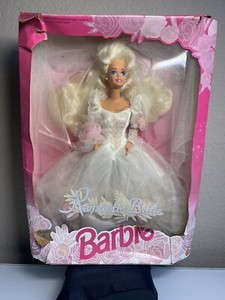 1992 Romantic Bride Barbie Wedding Doll Mattel #1861 Box Damage Please Read!