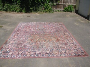 antiker  Sarough Saruk Sarug Teppich um 1920  aus  Nachlass (D 228) - Bild 1 von 18