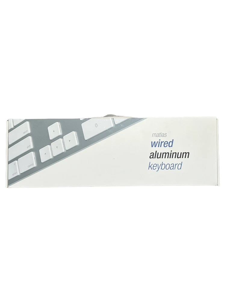 Matias Wired Aluminum Keyboard for Mac (Silver) - Image 1 of 2