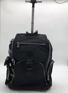 kipling rolling backpack WL 2027 Black - Picture 1 of 11