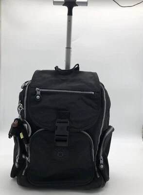 kipling rolling backpack WL 2027 Black - Image 1 of 4