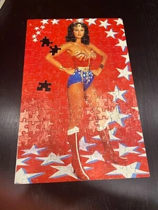 Lynda Carter I’d Wonder Woman Jigsaw Puzzle Vintage missing pieces see picture - Picture 1 of 7