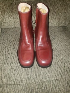 STUART McGUIRE Ortho Vent Spring Step VINTAGE HI TOP Biker STIEFEL Herren Größe 8,5 D - Bild 1 von 6