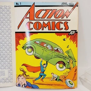 SUPERMAN Action Comics #1 DC Treasury Edition Comic Book 1974 POSTERS - Picture 1 of 20