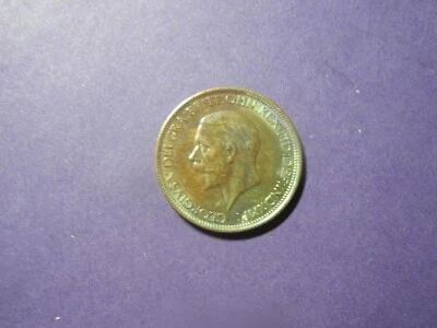 GBR1071      - GREAT BRITAIN -  1/2   PENNY  -   1929 - Image 1 of 2