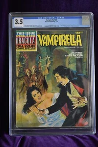 Vampirella CGC 3.5 #22 Warren Publishing 3/73 White Pages - Picture 1 of 3