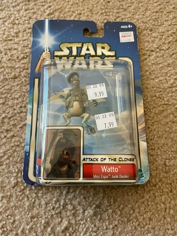2002 STAR WARS  ATTACK OF THE CLONES WATTO JUNK DEALER IN ORIGINAL PACKAGE  #50 Cover