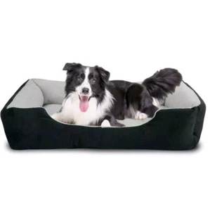 Orthopedic Pet Calming Bed Soft Warm Cat Dog Nest House Small Large Washable Mat - Picture 1 of 2
