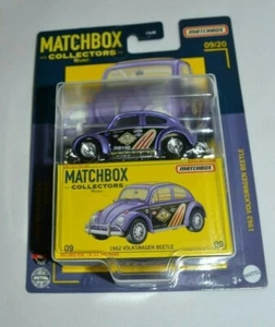 2021 MATCHBOX SAMMLER 9/20 - 1962 VOLKSWAGEN KÄFER LILA - Bild 1 von 4