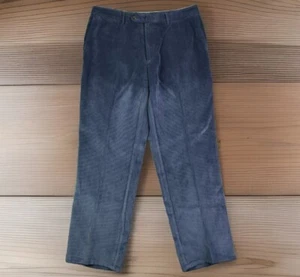 Peter Millar Pants Nanoluxe Corduroy Men's Size 40 Blue Straight Fit Casual Golf - Picture 1 of 6