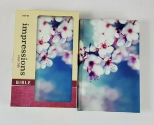 Impressions NIV Collection Bible Cherry Blossom Padded Hardcover Extra Thin - Picture 1 of 12