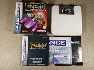 F-Zero Maximum Velocity Nintendo Game Boy Advance Juego Completo Gameboy En Caja - Imagen 1 de 17