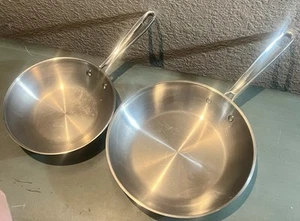Sartén Emeril de 10 y 8 pulgadas de acero inoxidable con núcleo de cobre - Imagen 1 de 4
