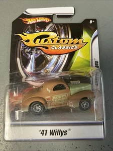 Hot Wheels Custom Classics  '41 Willys Altered Egos Brown Rusty Hook New 2007 - Picture 1 of 2