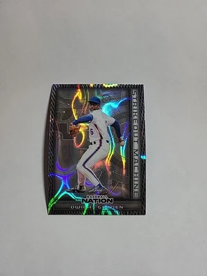 Máquina de ponche Leaf Baseball Nation Dwight Gooden SMB-17/15 2025 lava plateada Foto 1 de 2